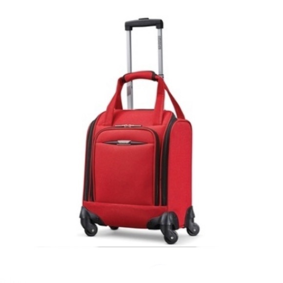 american tourister zoom underseater spinner tote